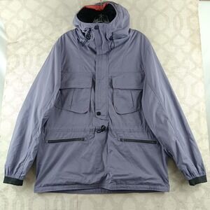 Abercrombie & Fitch XS‎ Anorak Jacket Purple Windproof Water Resistant Pullover